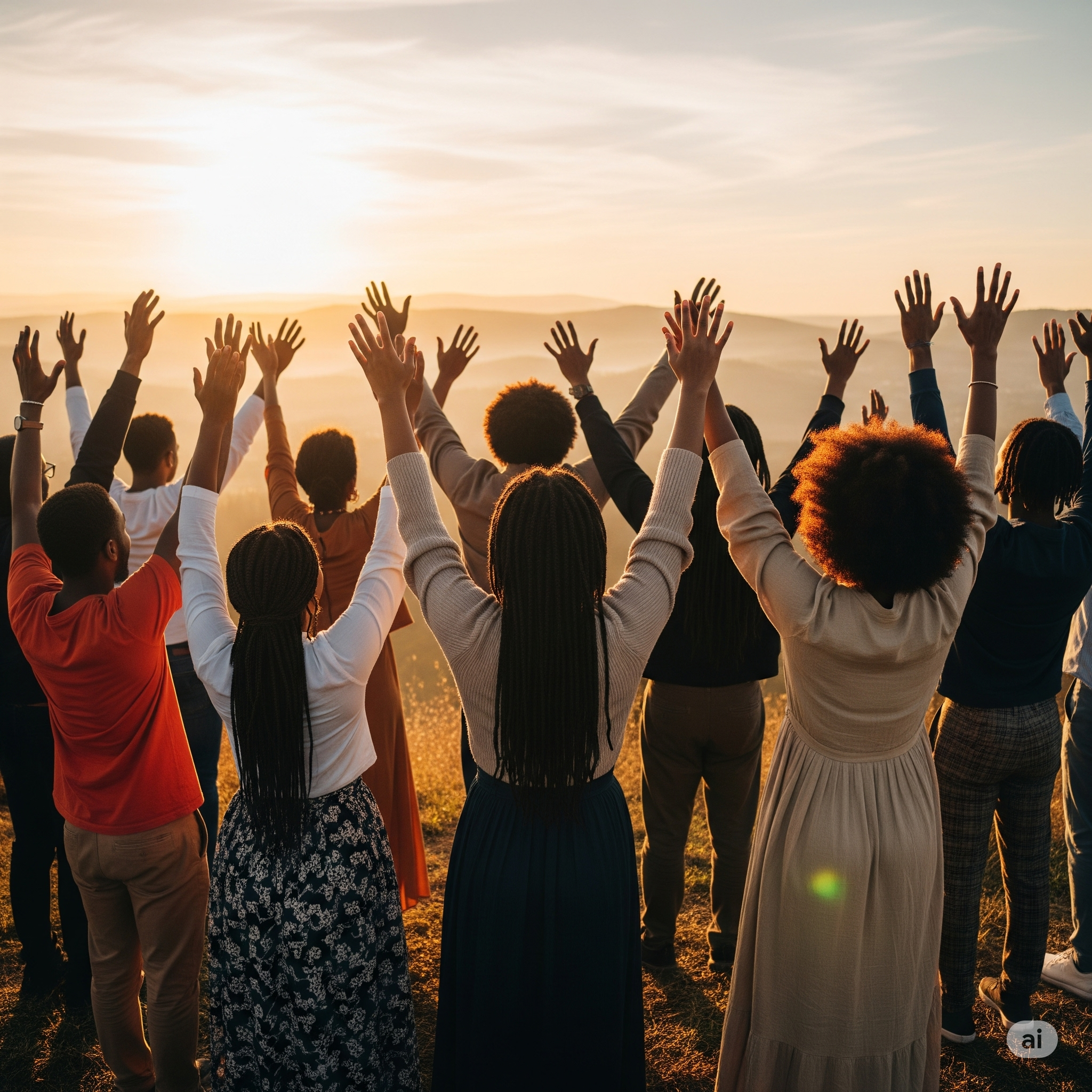 Joyful congregation celebrating at HSCM Connect.